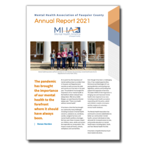 Mental Health Association of Fauquier County 2019 Annual Report