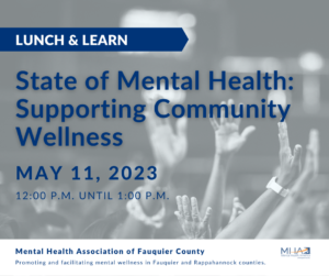 State of Mental Health: Supporting Community Wellness Lunch & Learn from Mental Health Association of Fauquier County