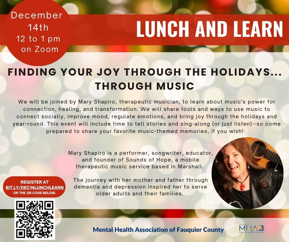 Finding Your Joy Through the Holidays… Through Music